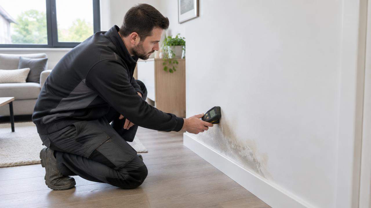 Mur humide : causes, solutions et qui appeler